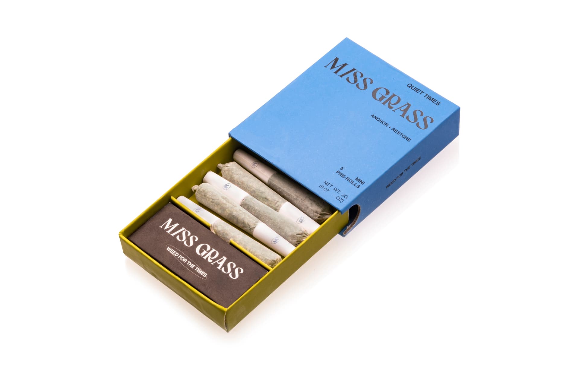 Miss Grass Dosidos OG Quiet Times Infused Minis Pre-Rolls 5pk/2g