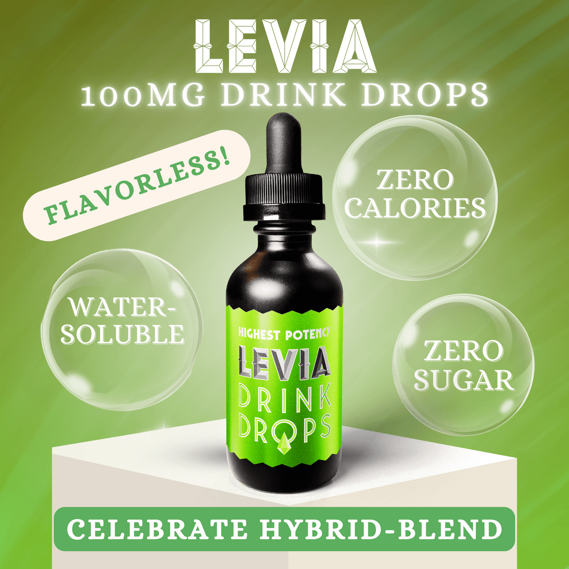 LEVIA Dream Drops 2:1:1 THC:CBD:CBN Tincture 100mg/THC