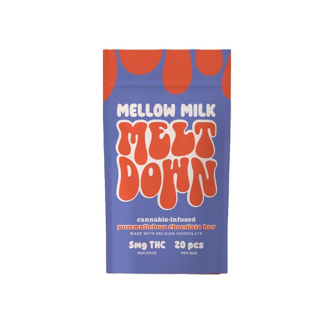 Meltdown Milk Chocolate 20pk/100mg