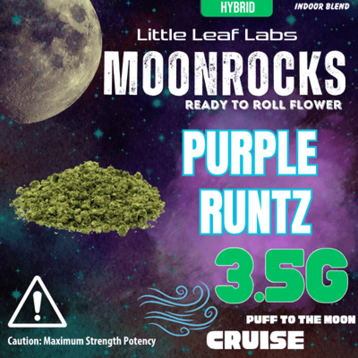 Little Leaf Labs Purple Runtz Infused Ground Flower