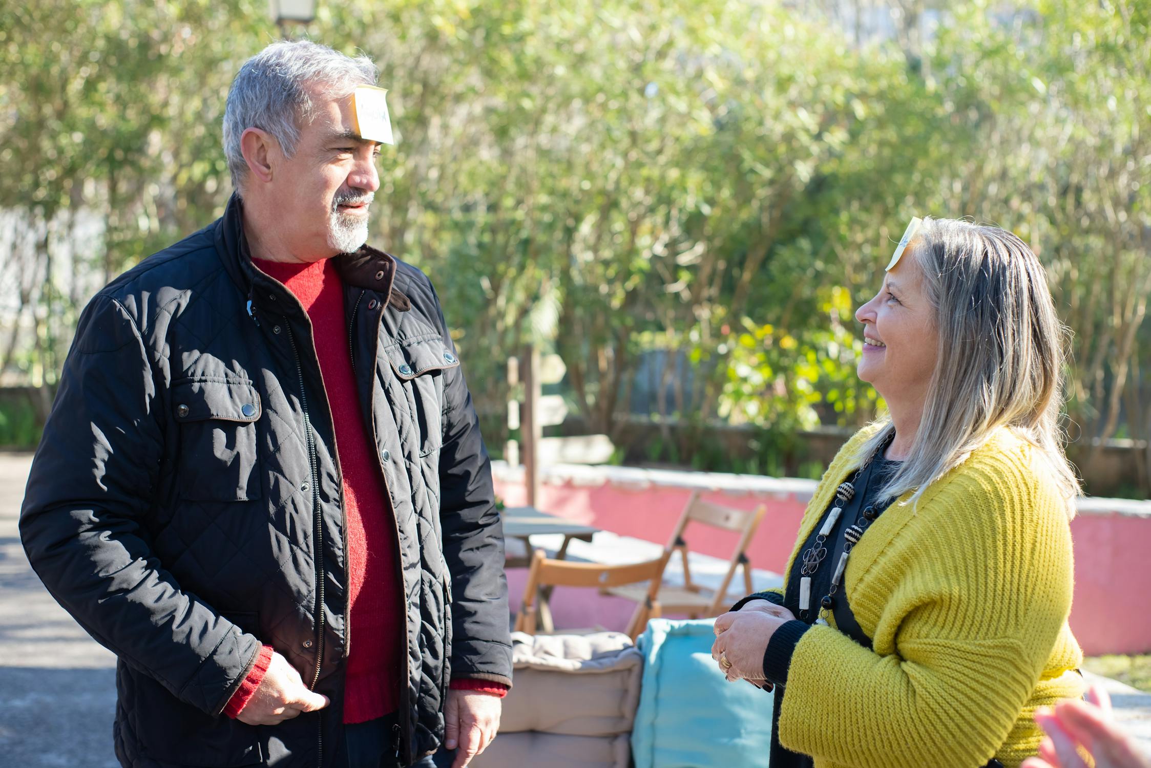 Happy senior couple enjoying wellness and quality of life