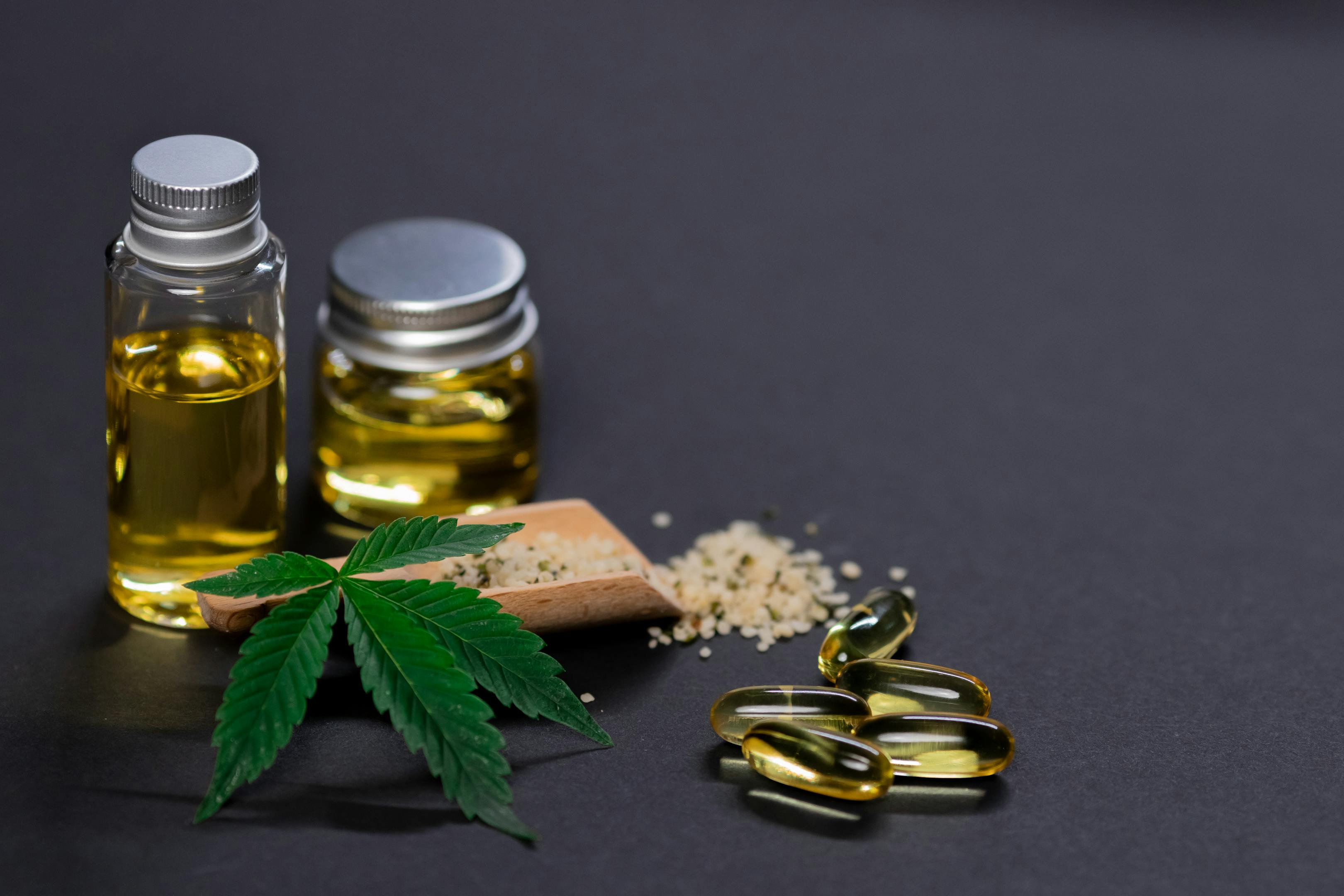 Cannabis product display showcasing every category and format