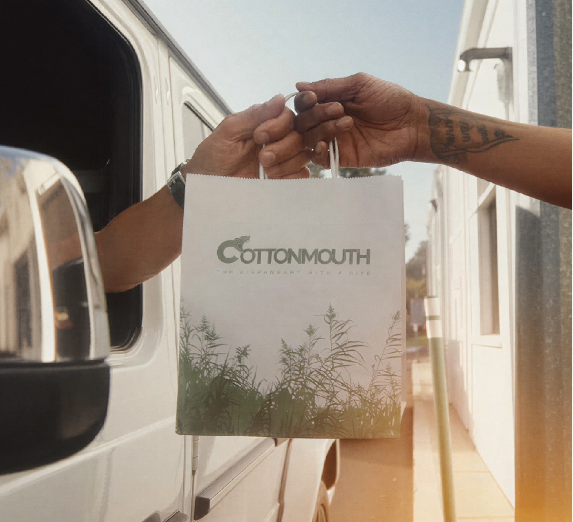 Cottonmouth Dispensary pickup window